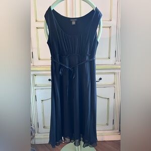 Banana Republic Black Midi Dress